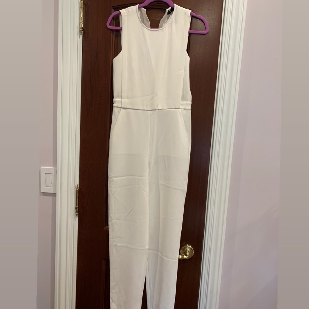 Theory Ivory Jumpsuit